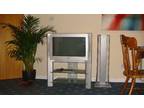 Sony Trinitron 26 Inch Television & Stand With Dvd Rack
